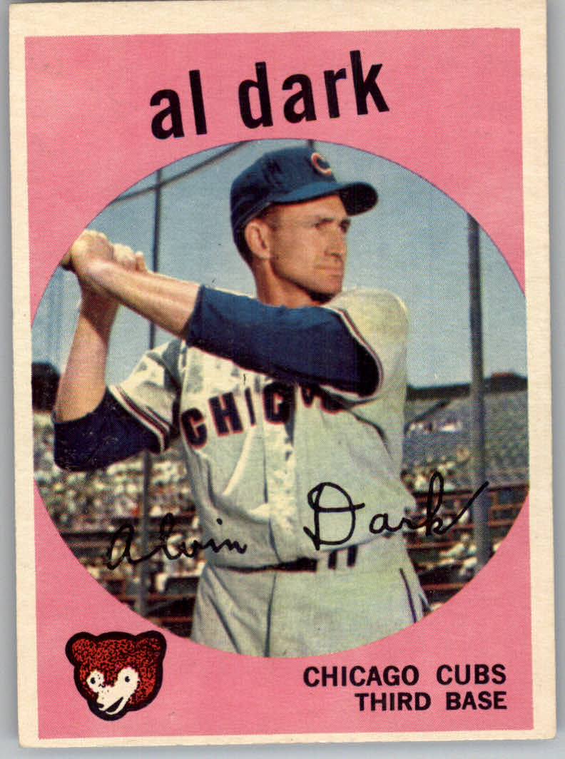 1959 Topps #502 Alvin Dark
