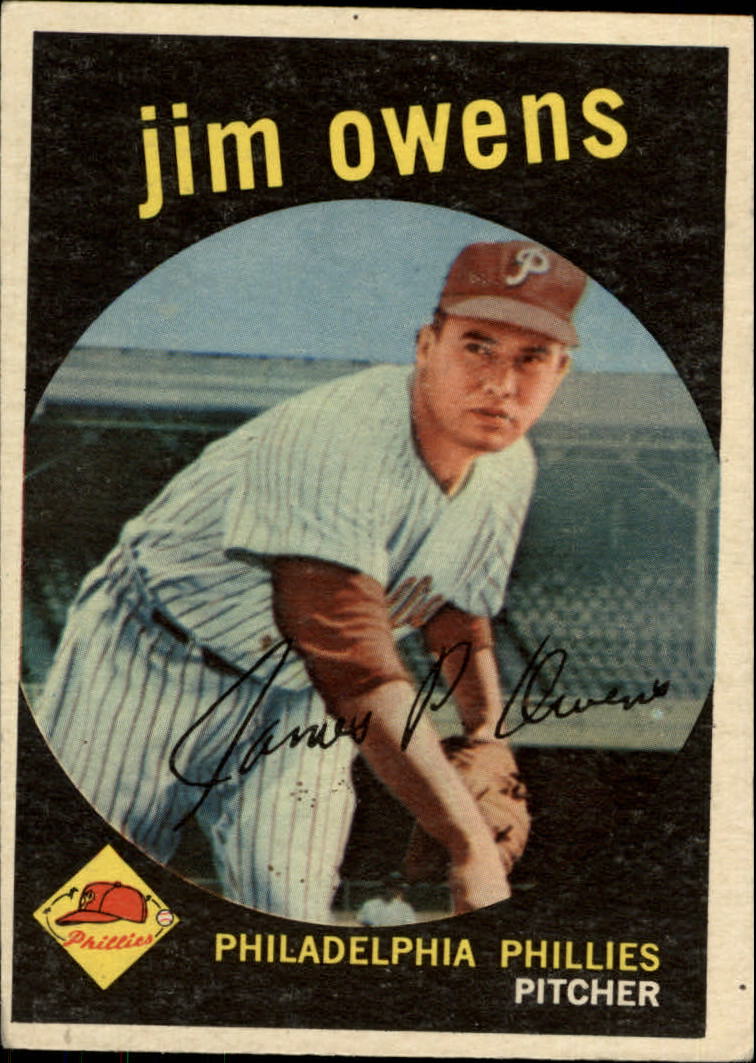 1959 Topps #503 Jim Owens