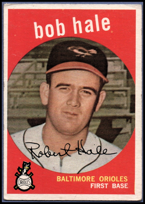 1959 Topps #507 Bob Hale
