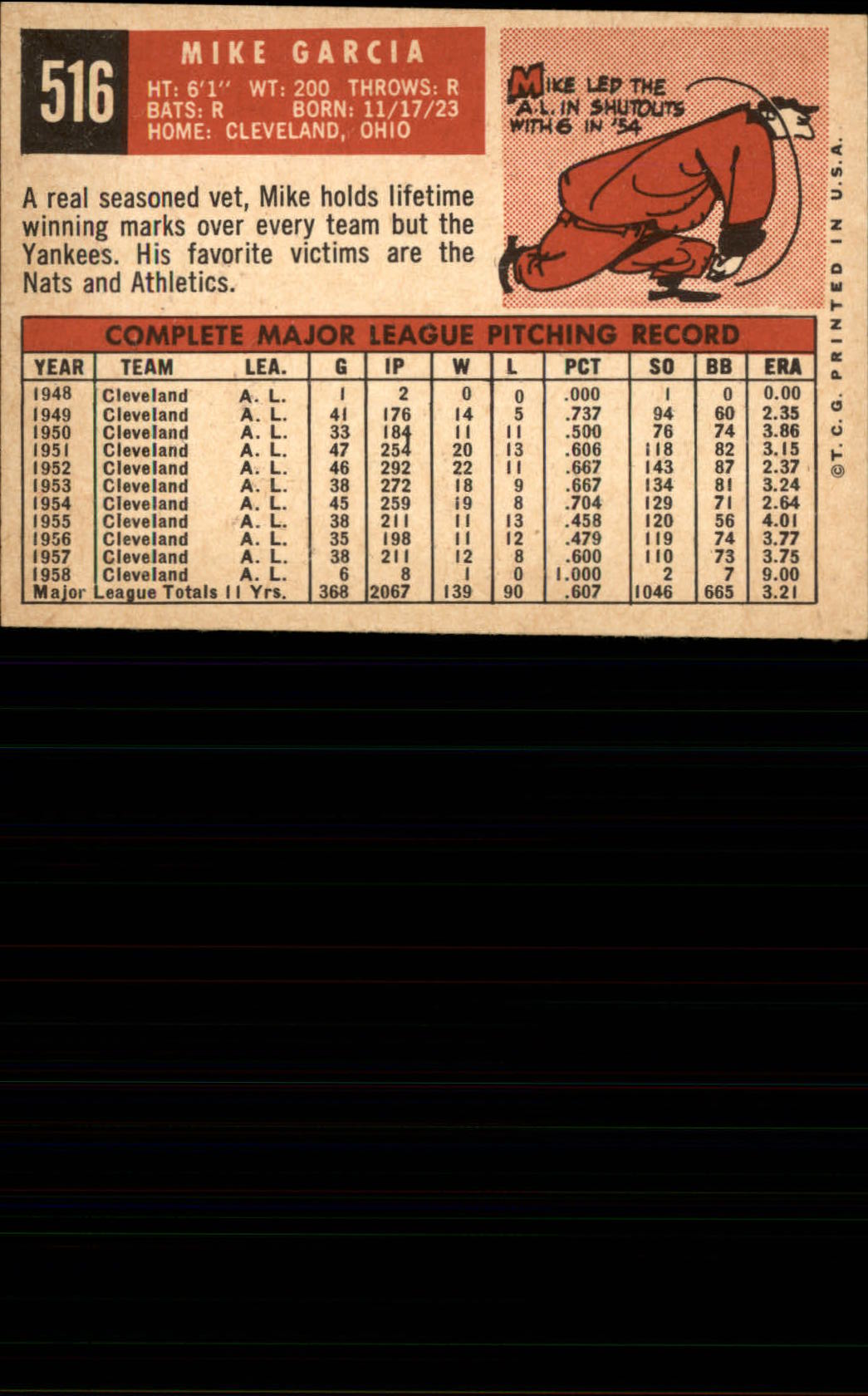 1959 TOPPS BASEBALL ASSORTED SINGLES U-PICK #362-556 - Picture 468 of 488