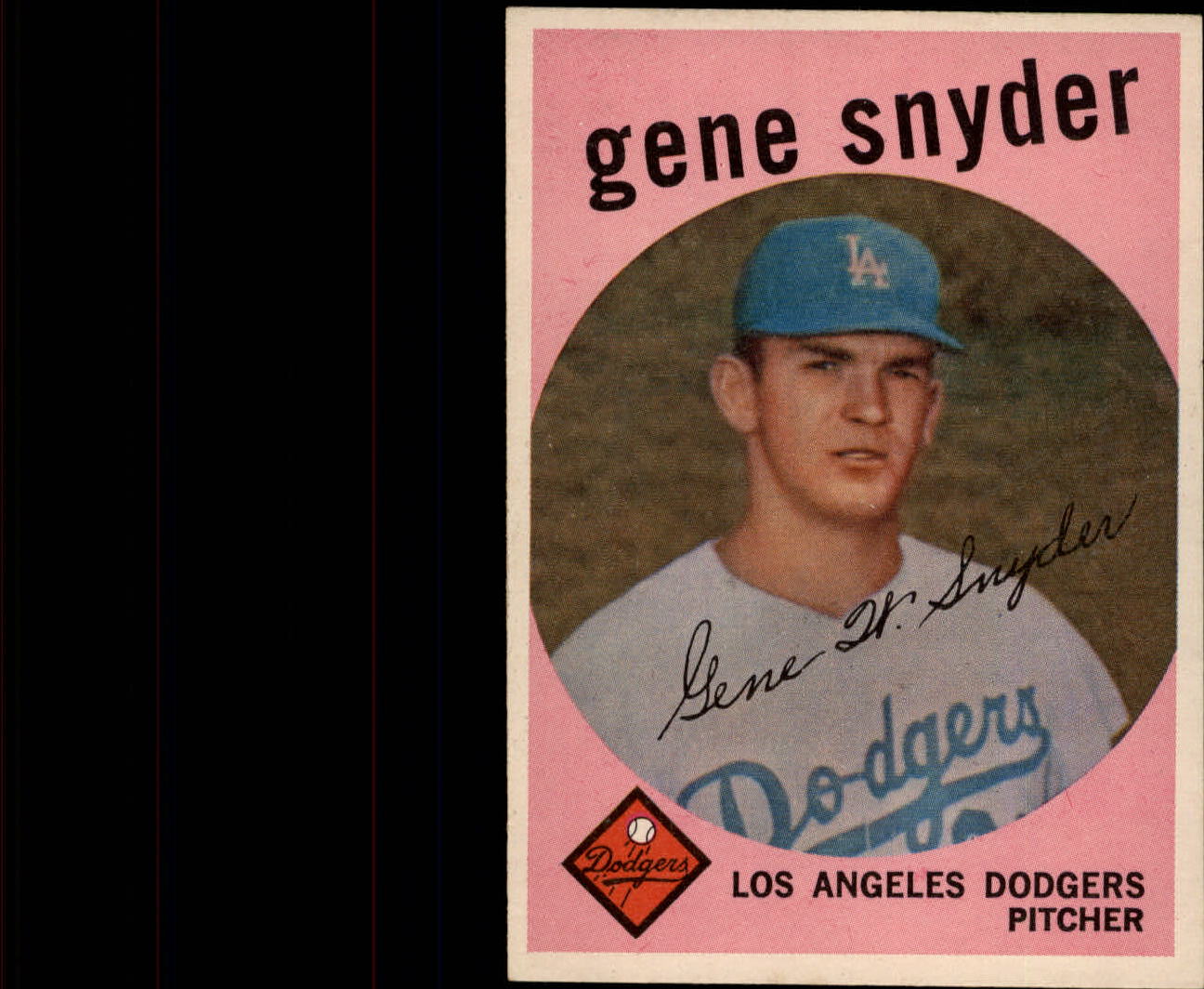 1959 Topps #522 Gene Snyder RC