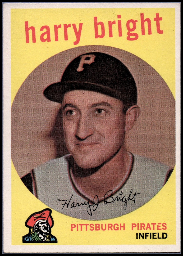 1959 Topps #523 Harry Bright RC