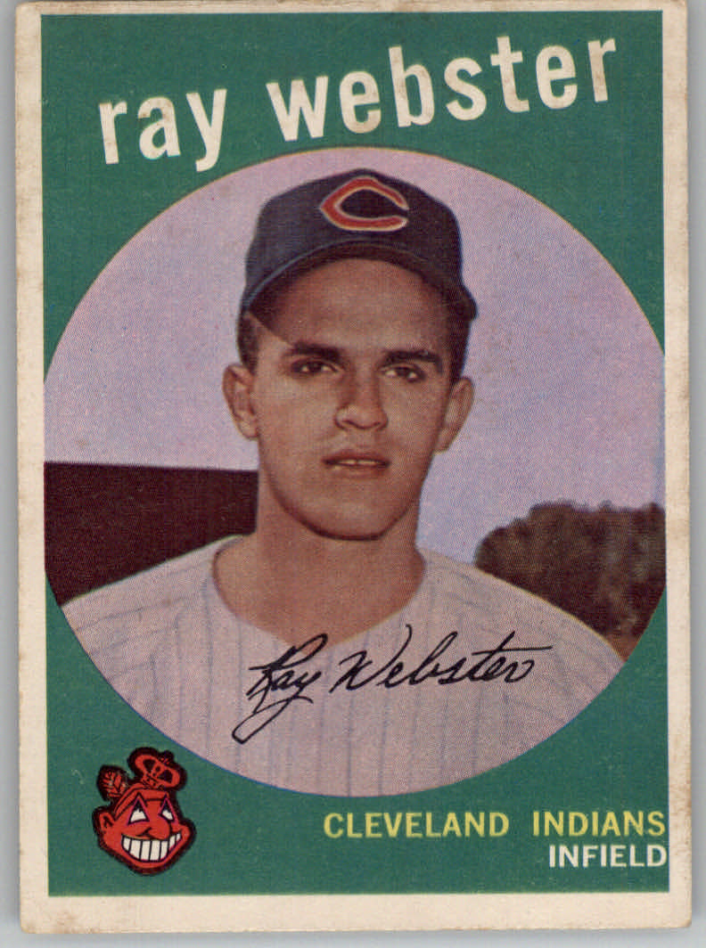 1959 Topps #531 Ray Webster RC