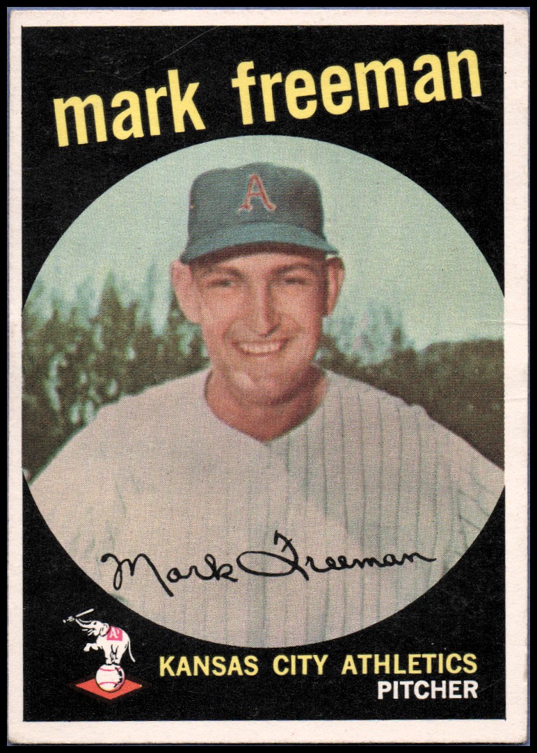 1959 Topps #532 Mark Freeman RC