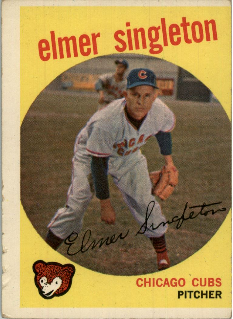 1959 Topps #548 Elmer Singleton
