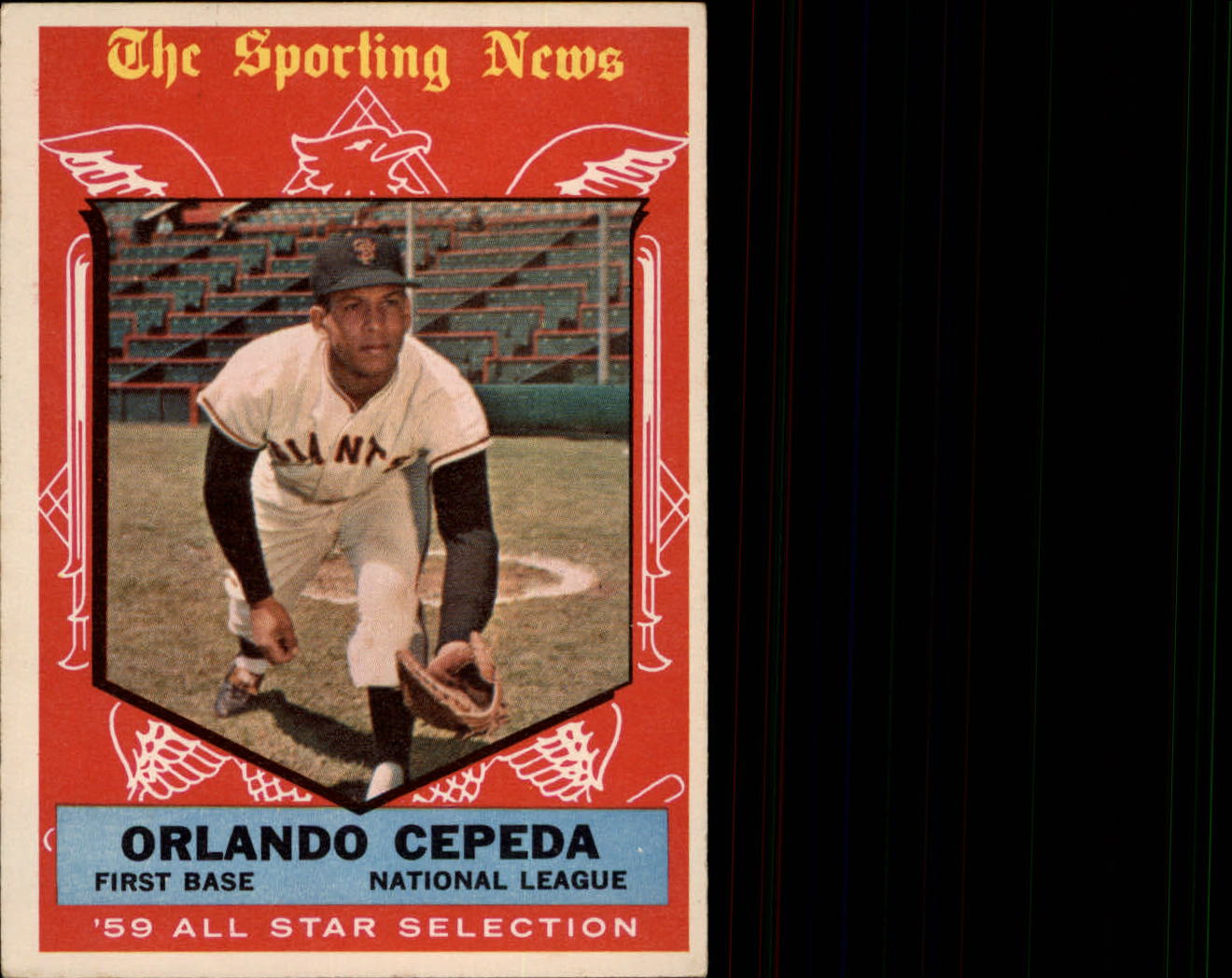 1959 Topps #553 Orlando Cepeda AS
