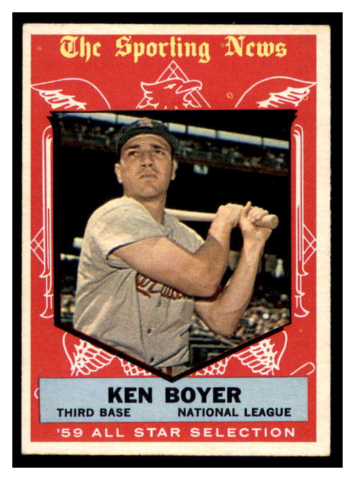 1959 Topps #557 Ken Boyer AS