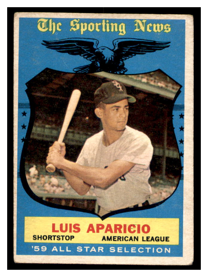 1959 Topps #560 Luis Aparicio AS