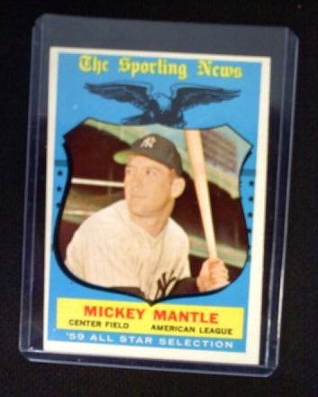 1959 Topps #564 Mickey Mantle AS