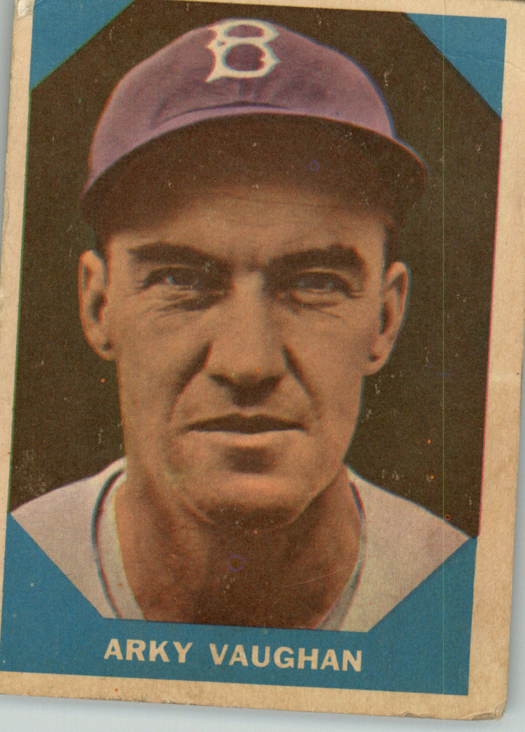 1960 Fleer #11 Arky Vaughan DP - VG