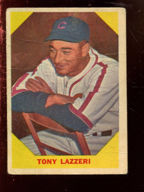 1960 Fleer #31 Tony Lazzeri DP