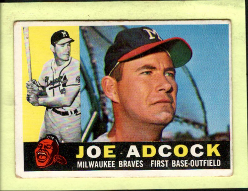 1960 Topps #3 Joe Adcock
