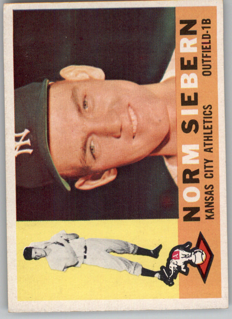 1960 Topps #11 Norm Siebern