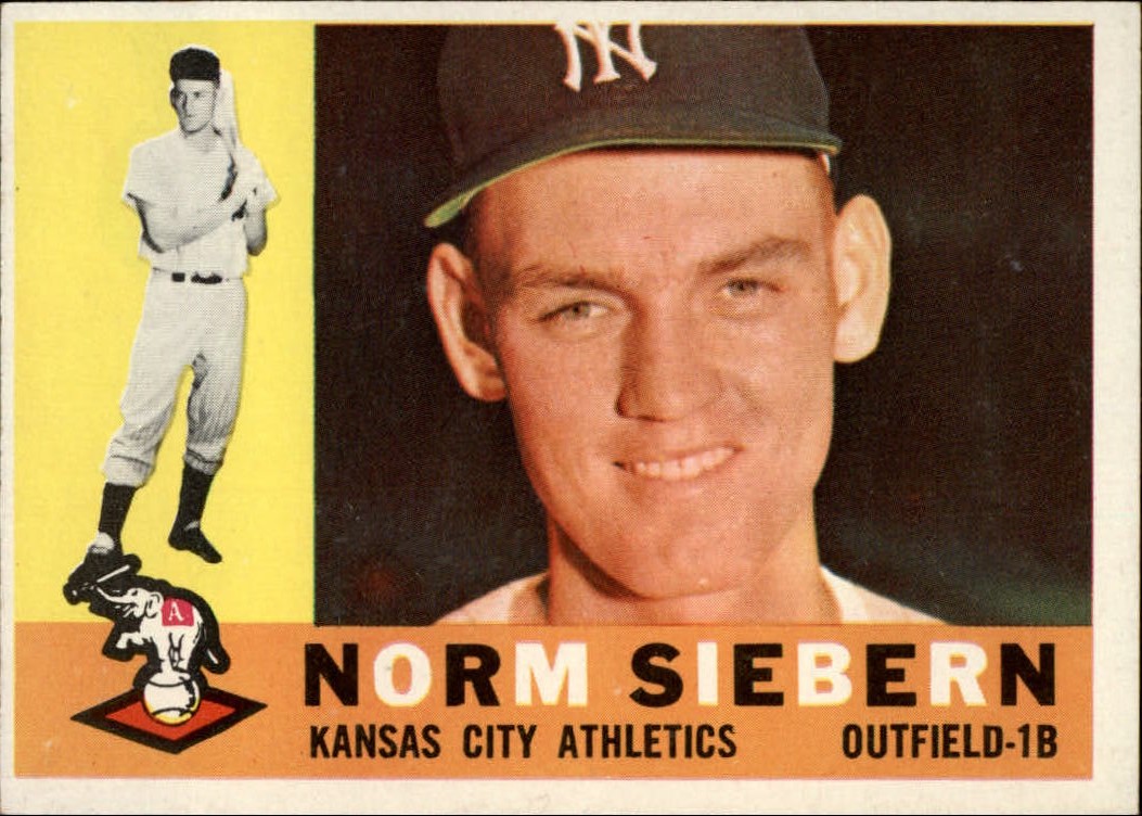 1960 Topps #11 Norm Siebern
