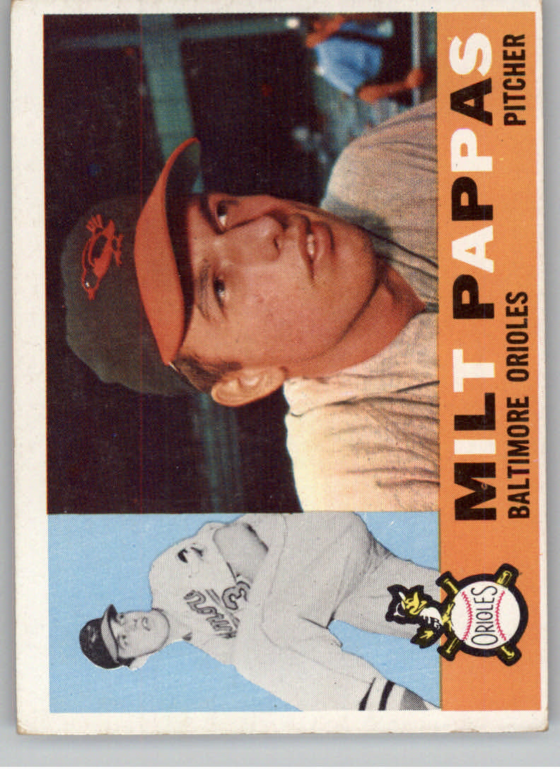 1960 Topps #12 Milt Pappas