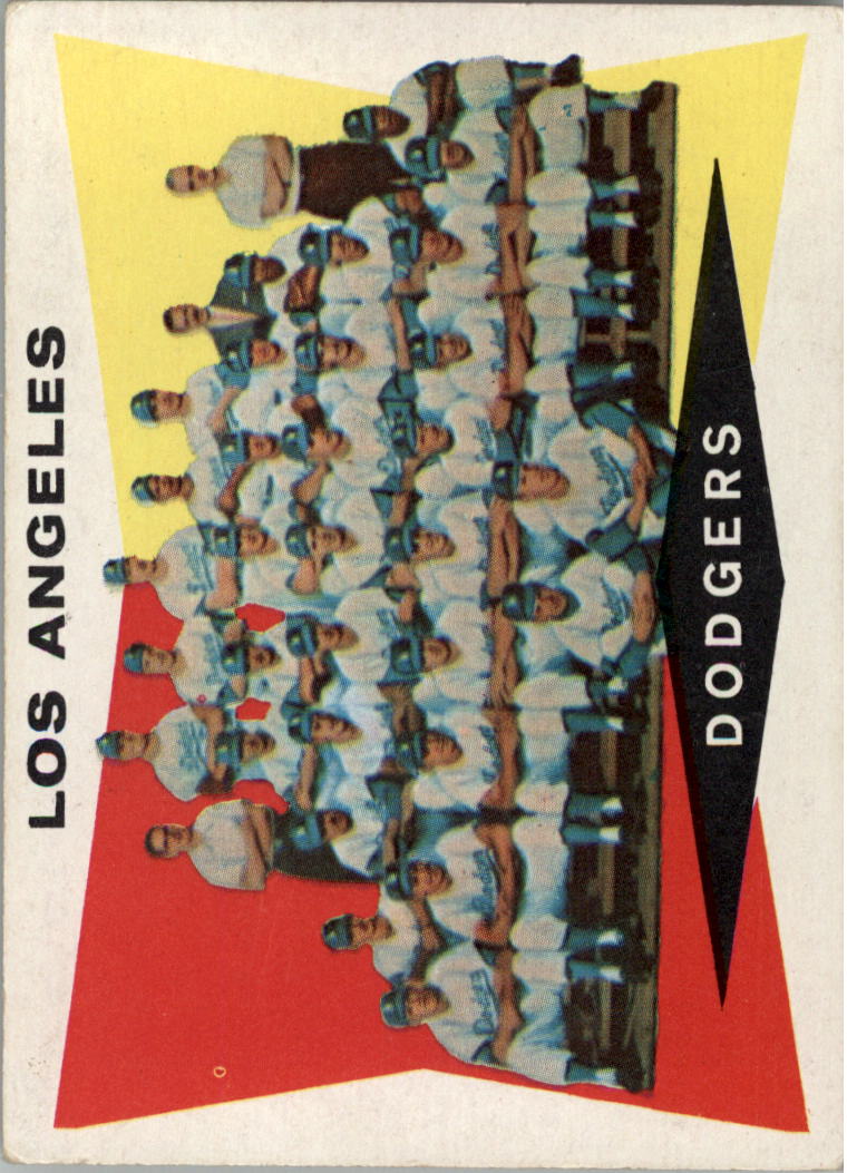 1960 Topps #18 Los Angeles Dodgers CL