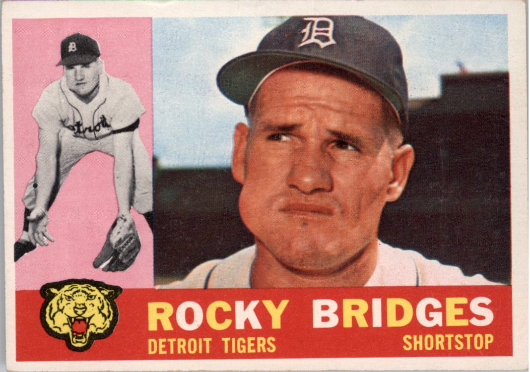 1960 Topps #22 Rocky Bridges