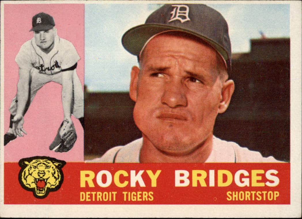 1960 Topps #22 Rocky Bridges