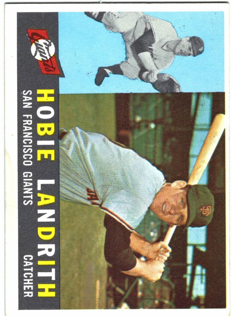 1960 Topps #42 Hobie Landrith