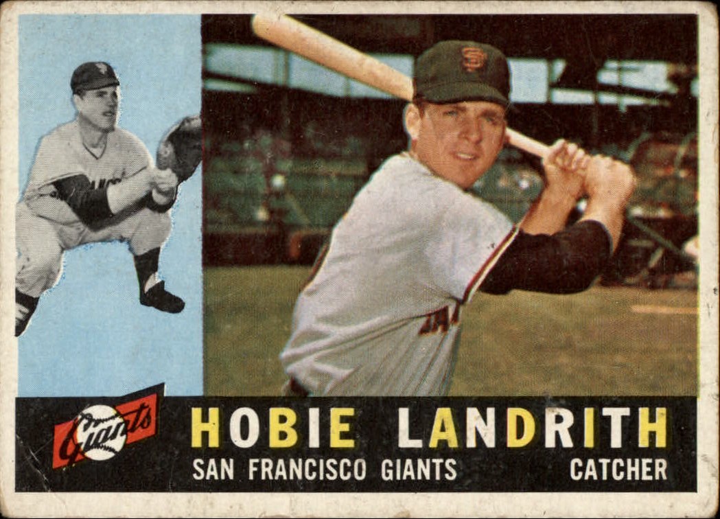 1960 Topps #42 Hobie Landrith