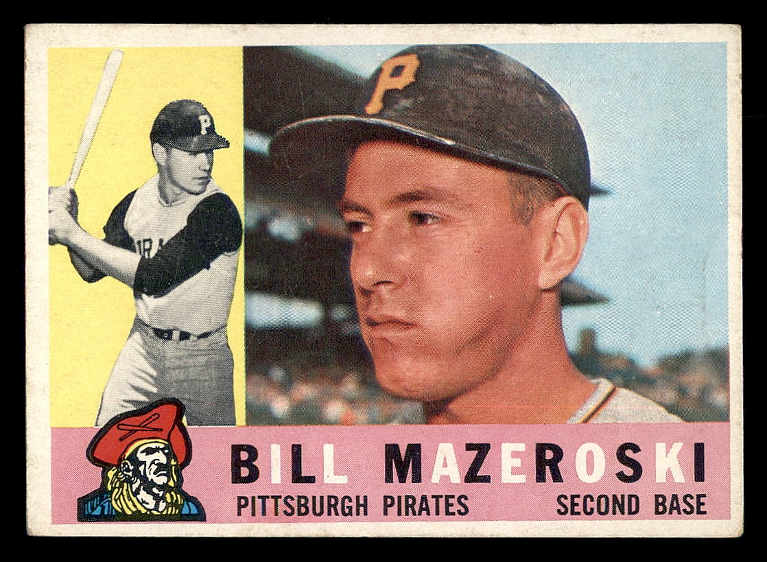 1960 Topps #55 Bill Mazeroski