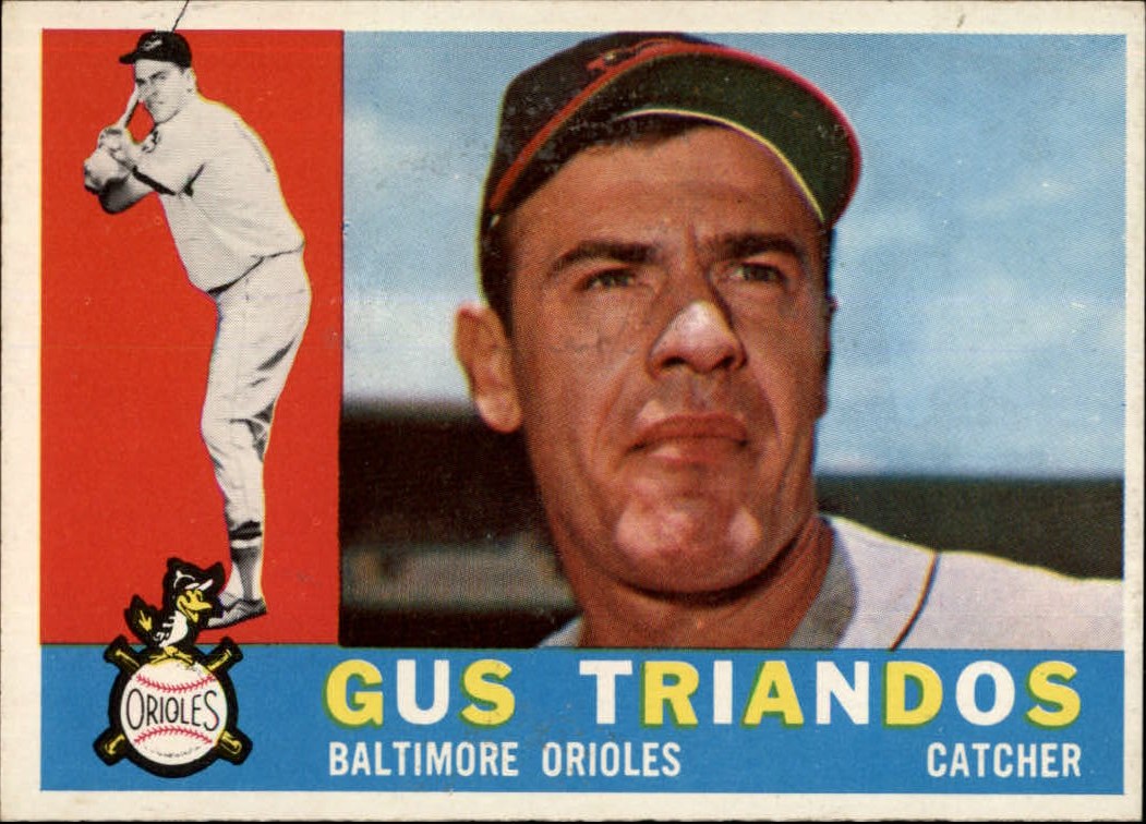 1960 Topps #60 Gus Triandos