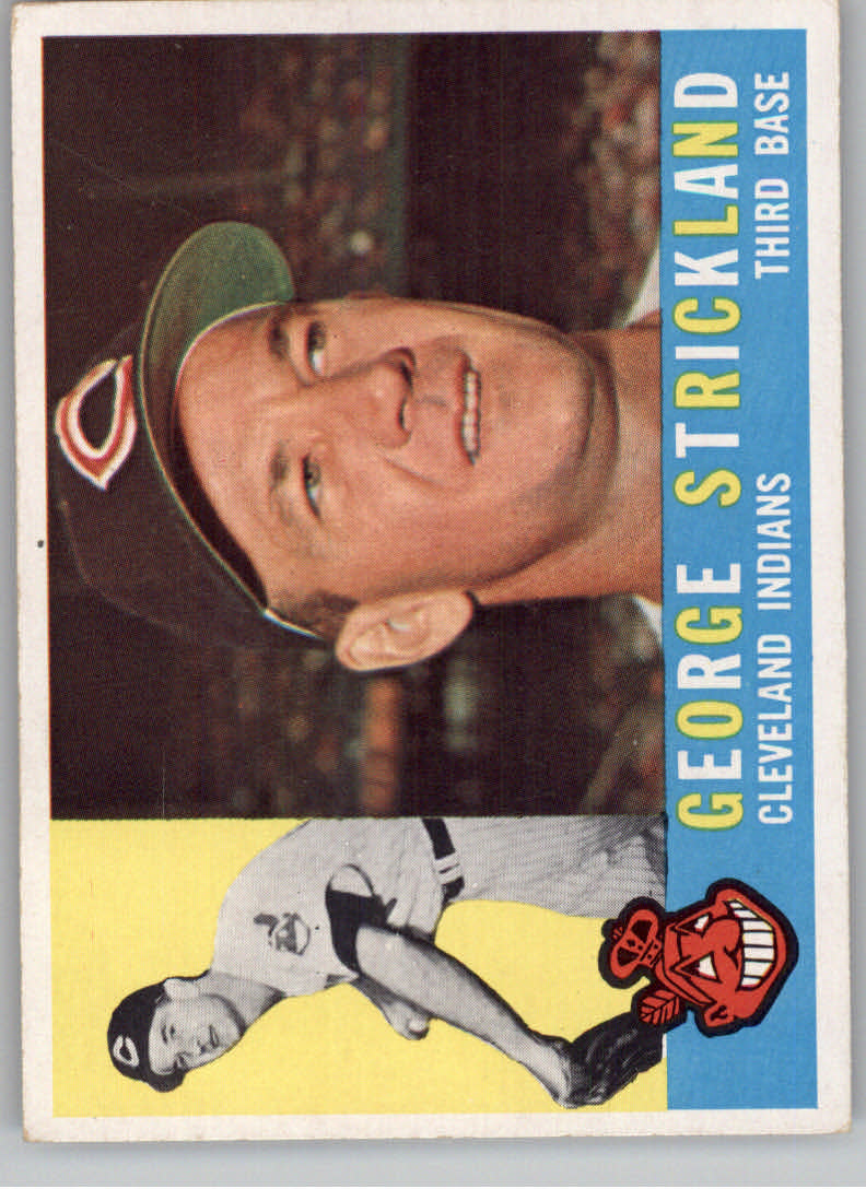 1960 Topps #63 George Strickland