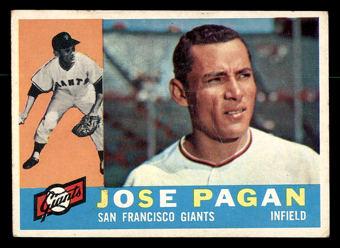 1960 Topps #67 Jose Pagan RC
