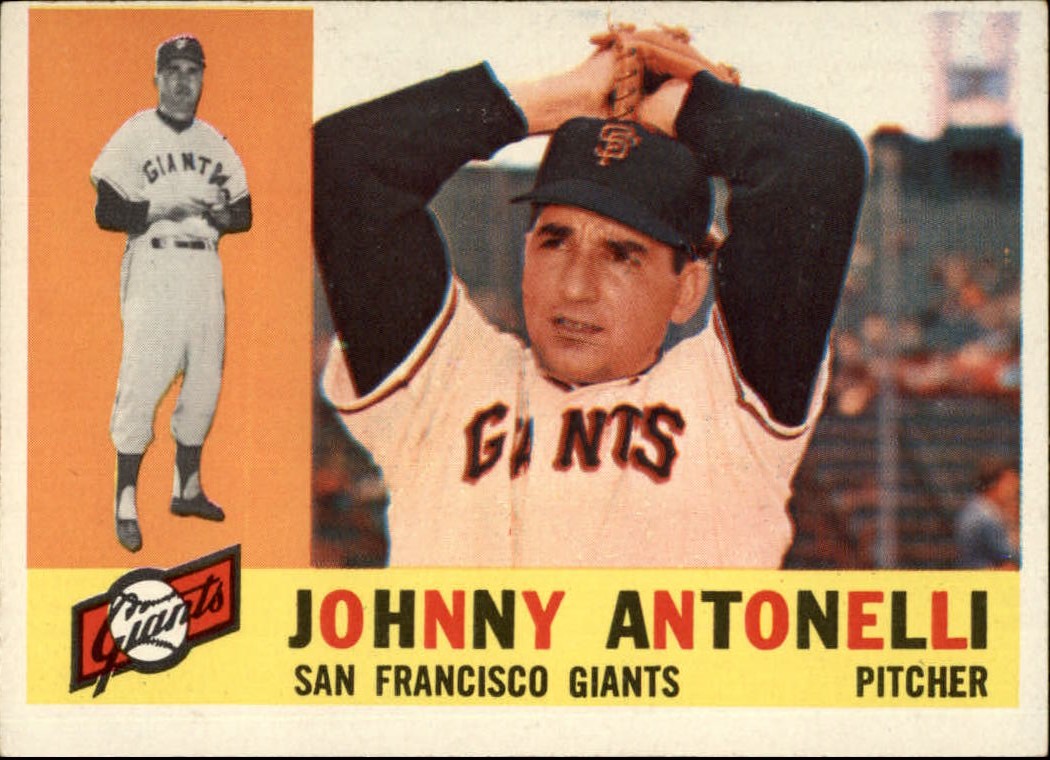 1960 Topps #80 Johnny Antonelli