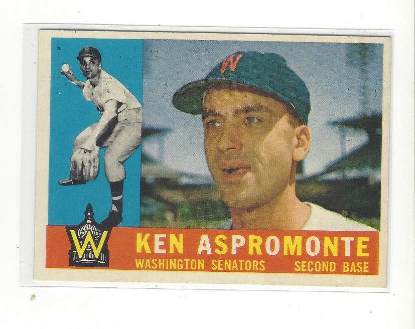 1960 Topps #114 Ken Aspromonte