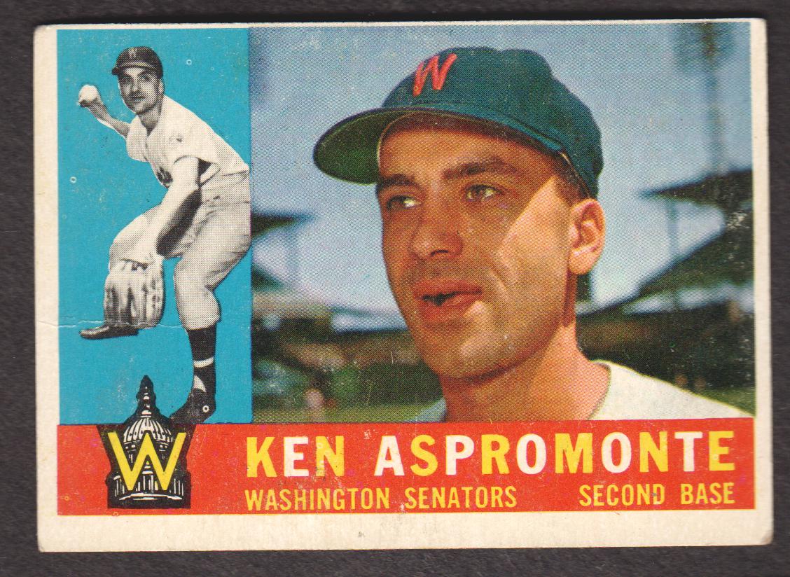 1960 Topps #114 Ken Aspromonte