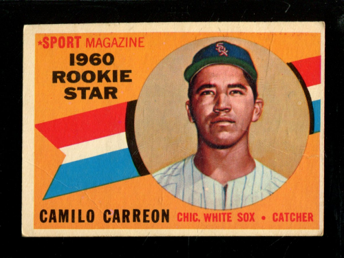 1960 Topps #121 Camilo Carreon RS RC