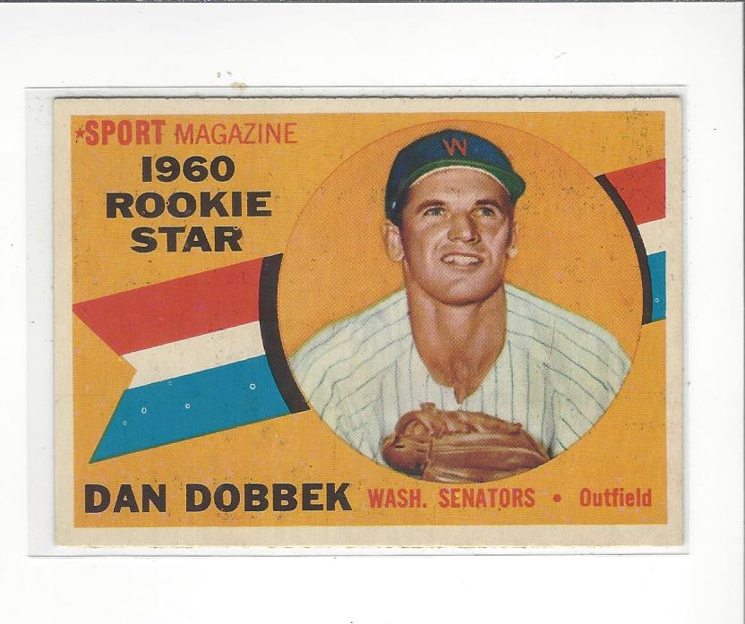 1960 Topps #123 Dan Dobbek RS