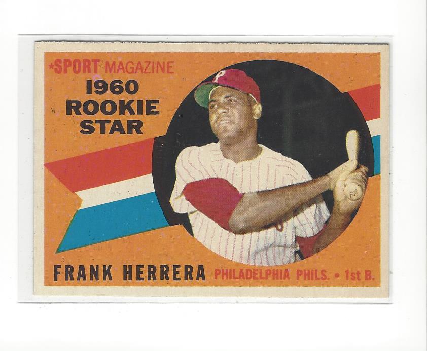 1960 Topps #130 Frank Herrera RS
