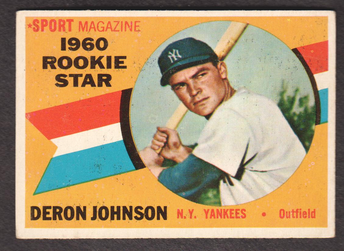 1960 Topps #134 Deron Johnson RS