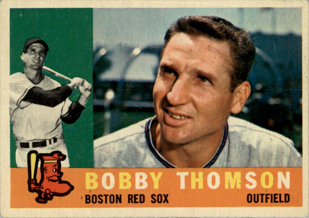 1960 Topps #153 Bobby Thomson