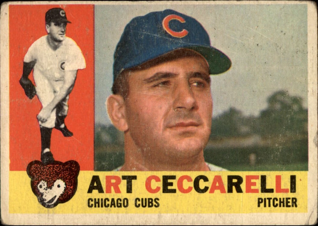 1960 Topps #156 Art Ceccarelli