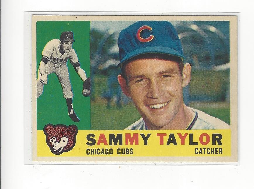 1960 Topps #162 Sammy Taylor