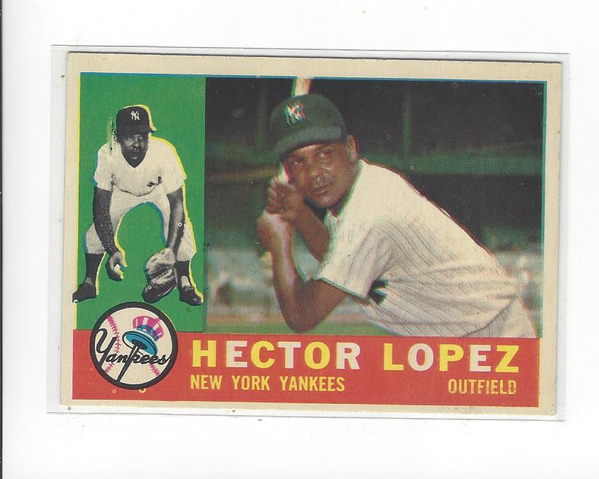 1960 Topps #163 Hector Lopez