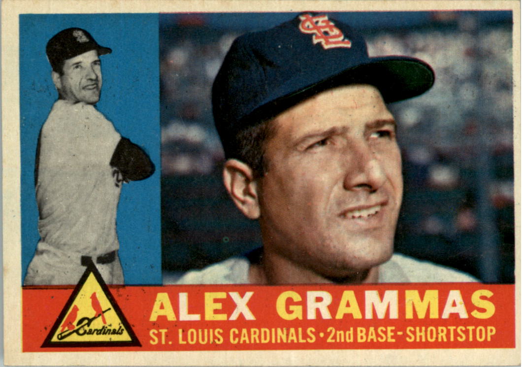 1960 Topps #168 Alex Grammas