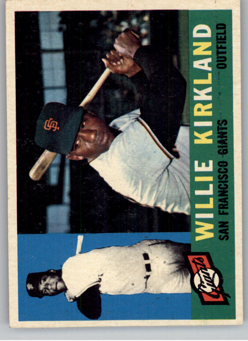 1960 Topps #172 Willie Kirkland