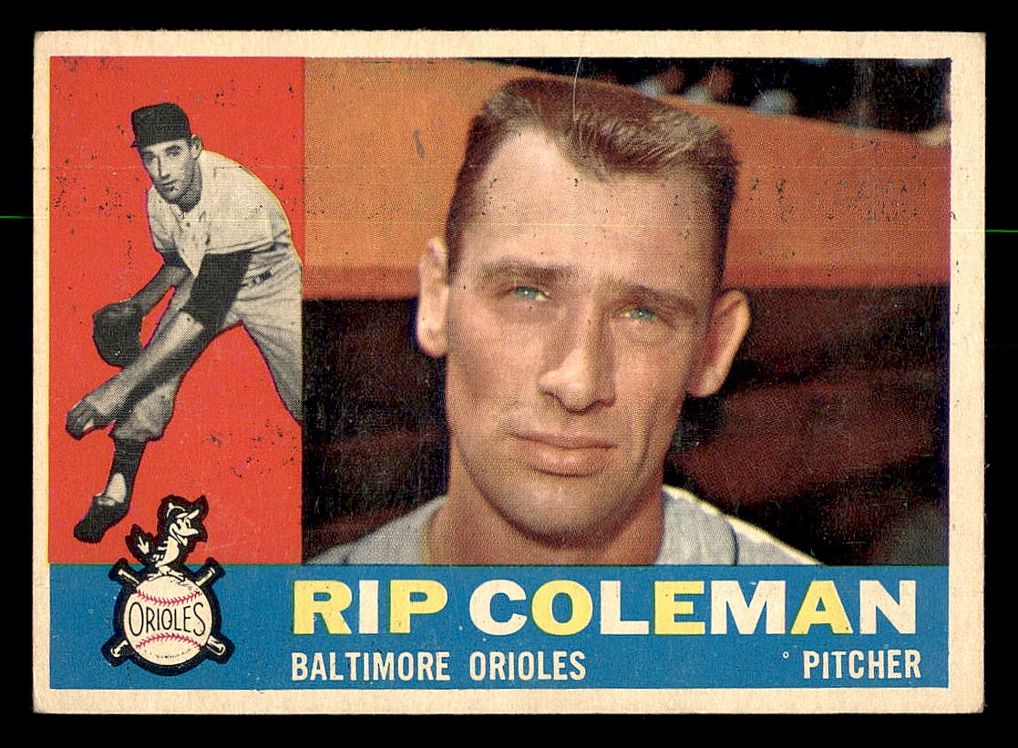 1960 Topps #179 Rip Coleman