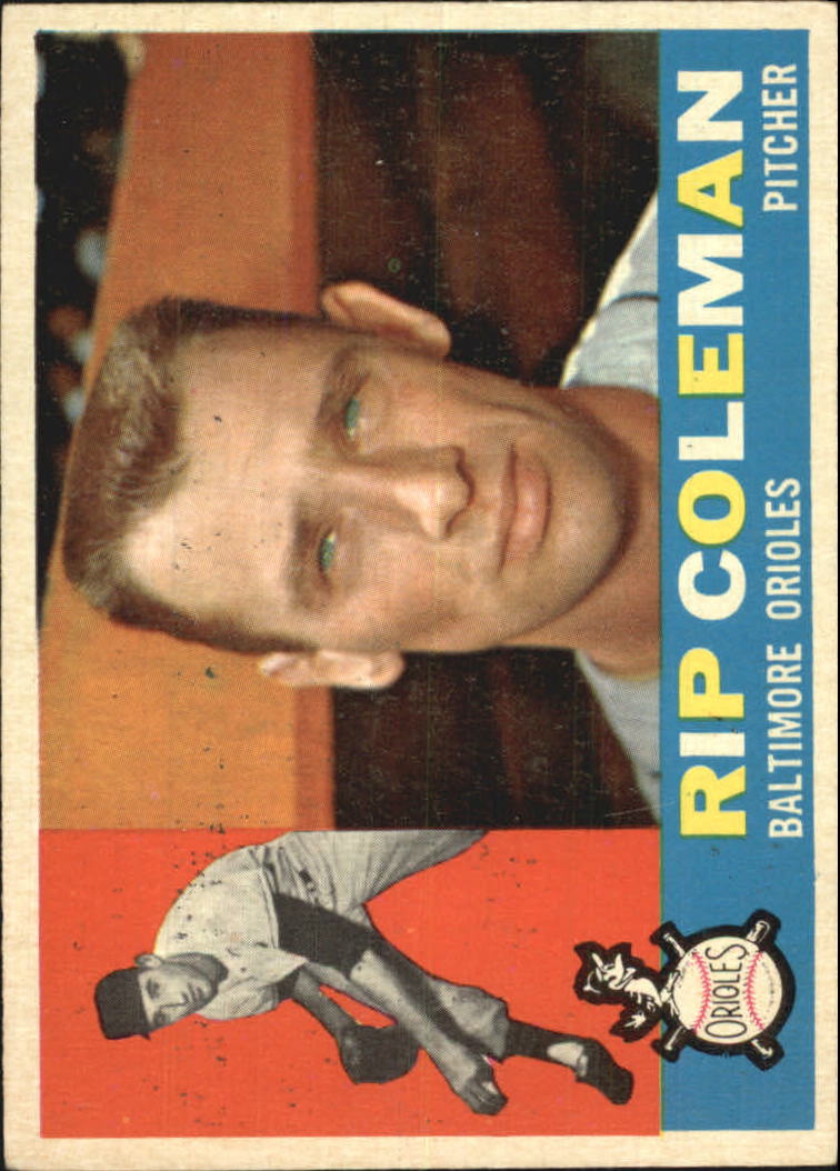 1960 Topps #179 Rip Coleman
