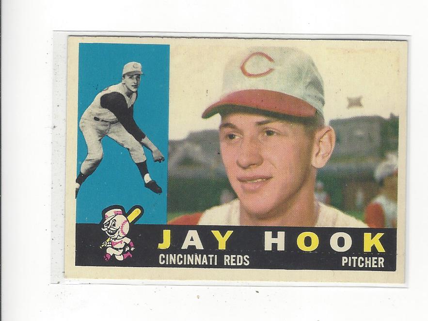 1960 Topps #187 Jay Hook RC