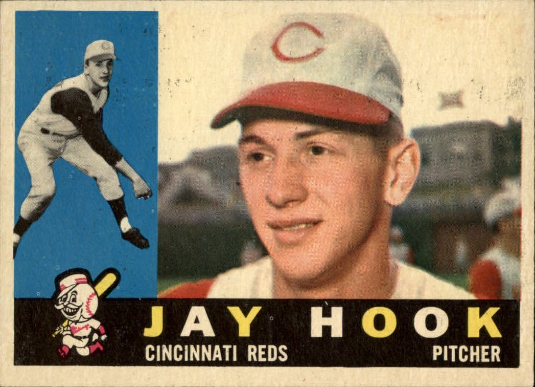 1960 Topps #187 Jay Hook RC