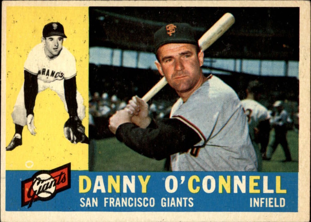 1960 Topps #192 Danny O'Connell