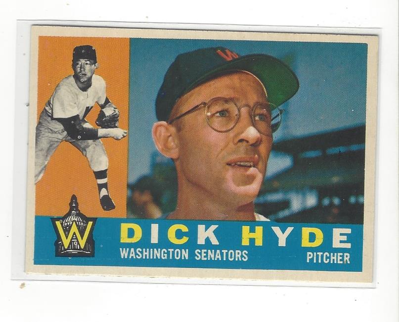 1960 Topps #193 Dick Hyde