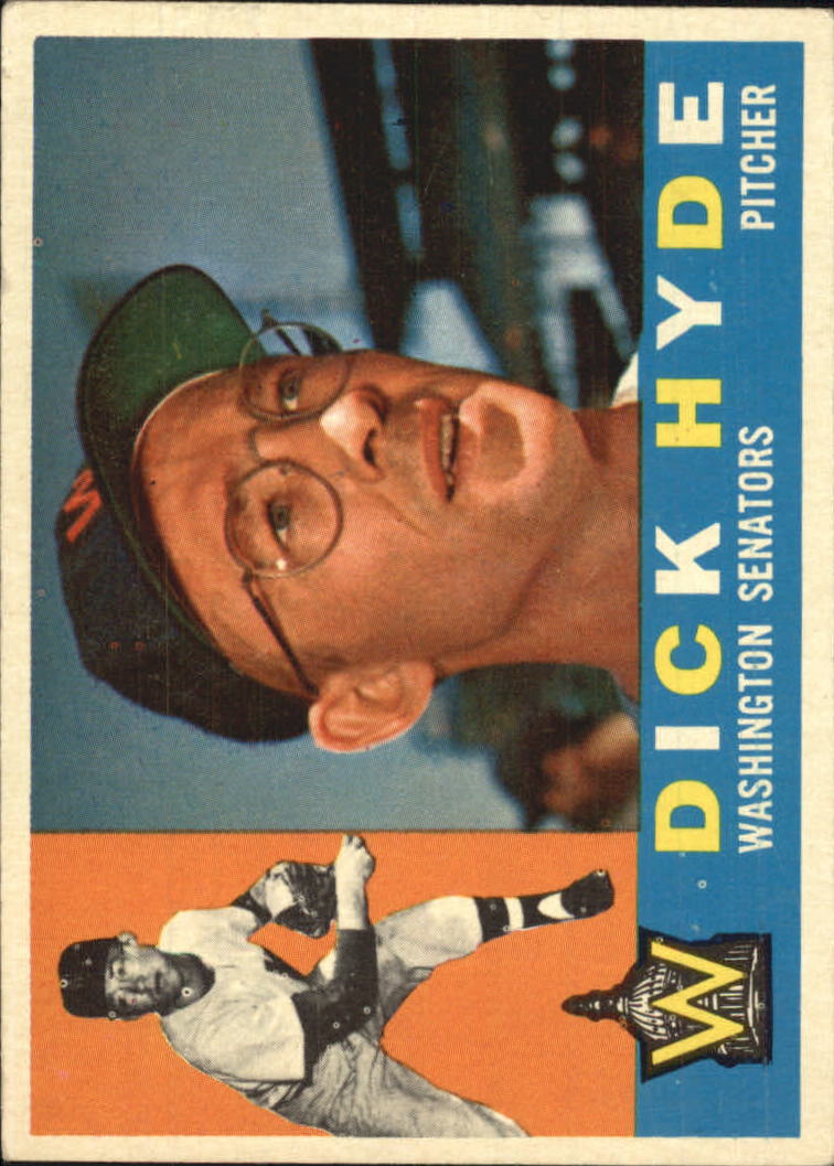 1960 Topps 193 Dick Hyde Vg Ex Ebay