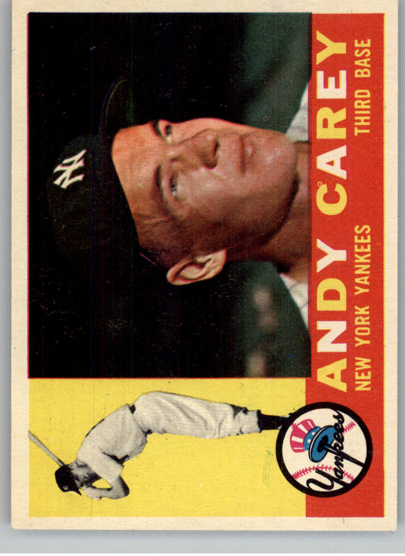 1960 Topps #196 Andy Carey
