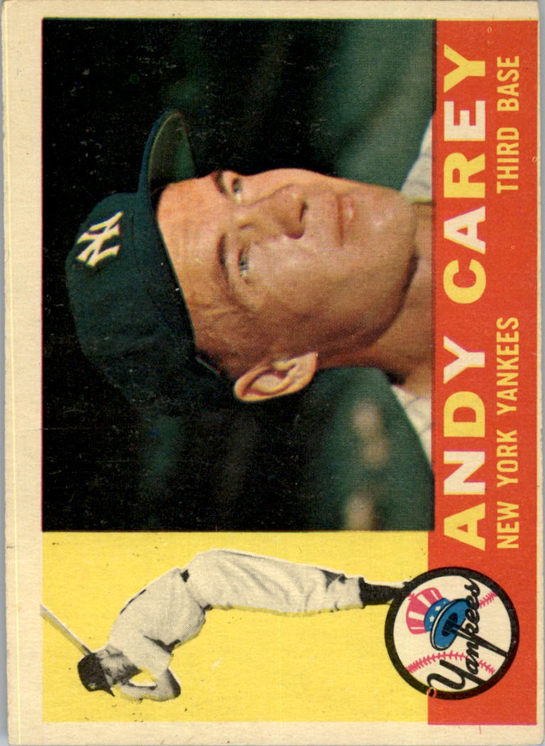 1960 Topps #196 Andy Carey